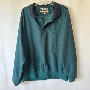 Zero Restriction Golf‎ Outerwear Windstopper Jacket Mens L Green Fallweight VTG